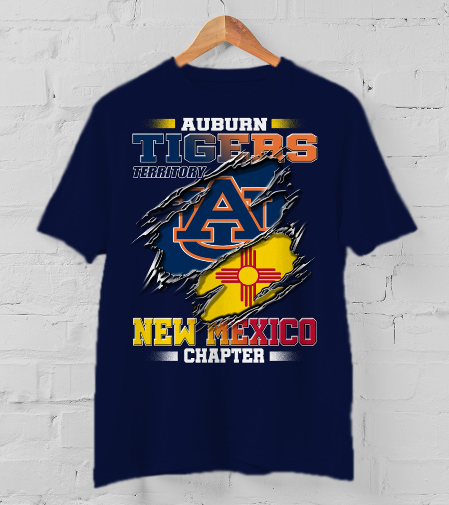 Auburn Tigers Territory New Mexico Chapter T-Shirt