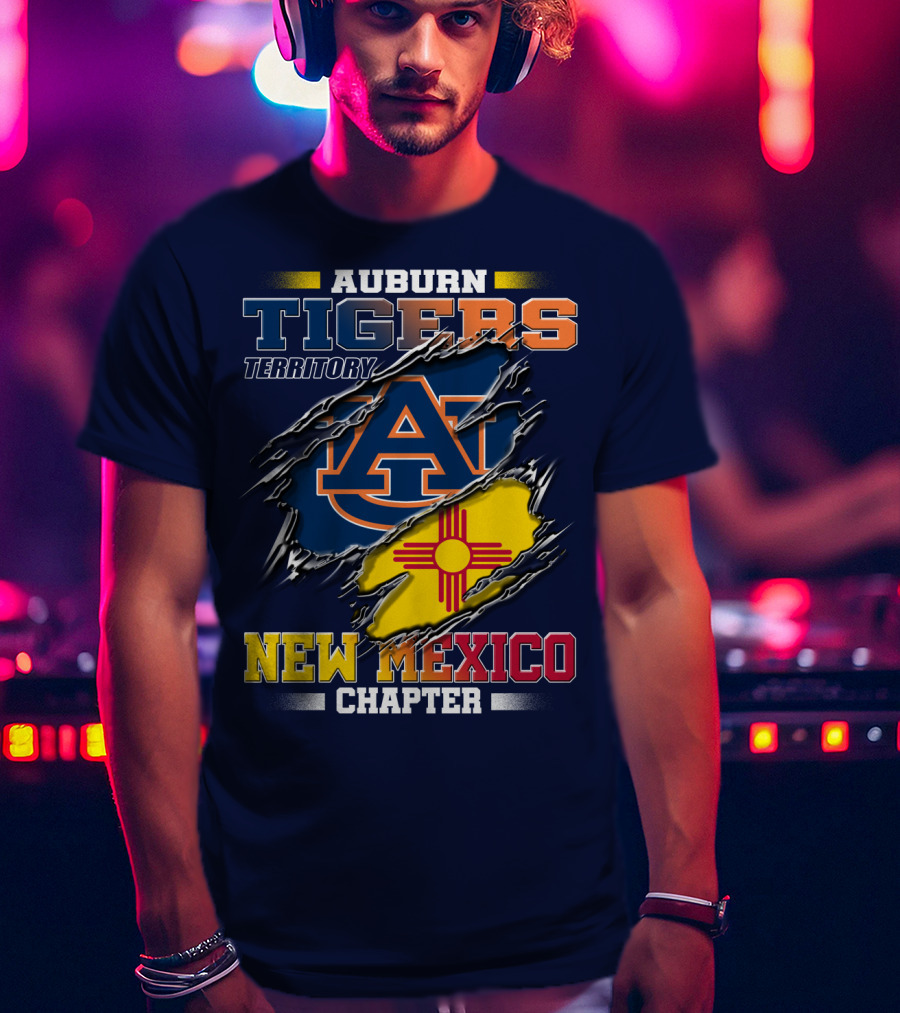 Auburn Tigers Territory New Mexico Chapter T-Shirt