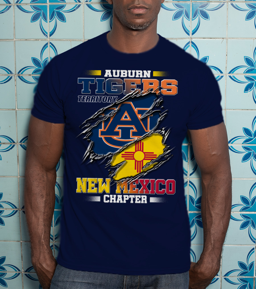 Auburn Tigers Territory New Mexico Chapter T-Shirt