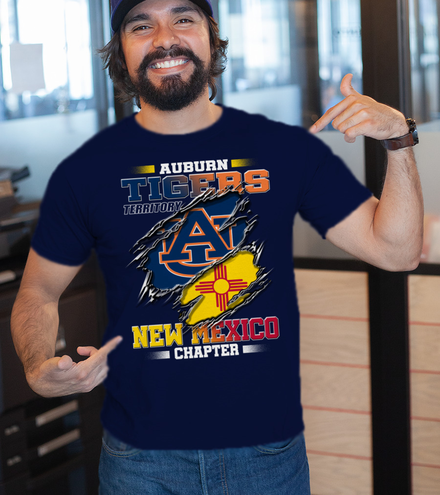 Auburn Tigers Territory New Mexico Chapter T-Shirt
