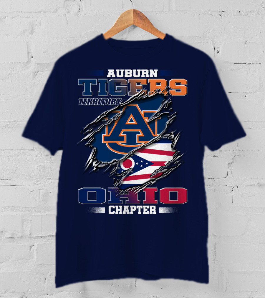 Auburn Tigers Territory Ohio Chapter T-Shirt