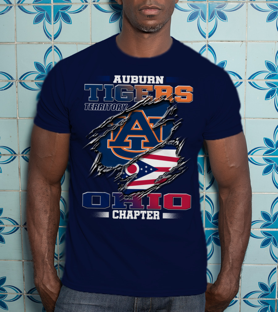 Auburn Tigers Territory Ohio Chapter T-Shirt