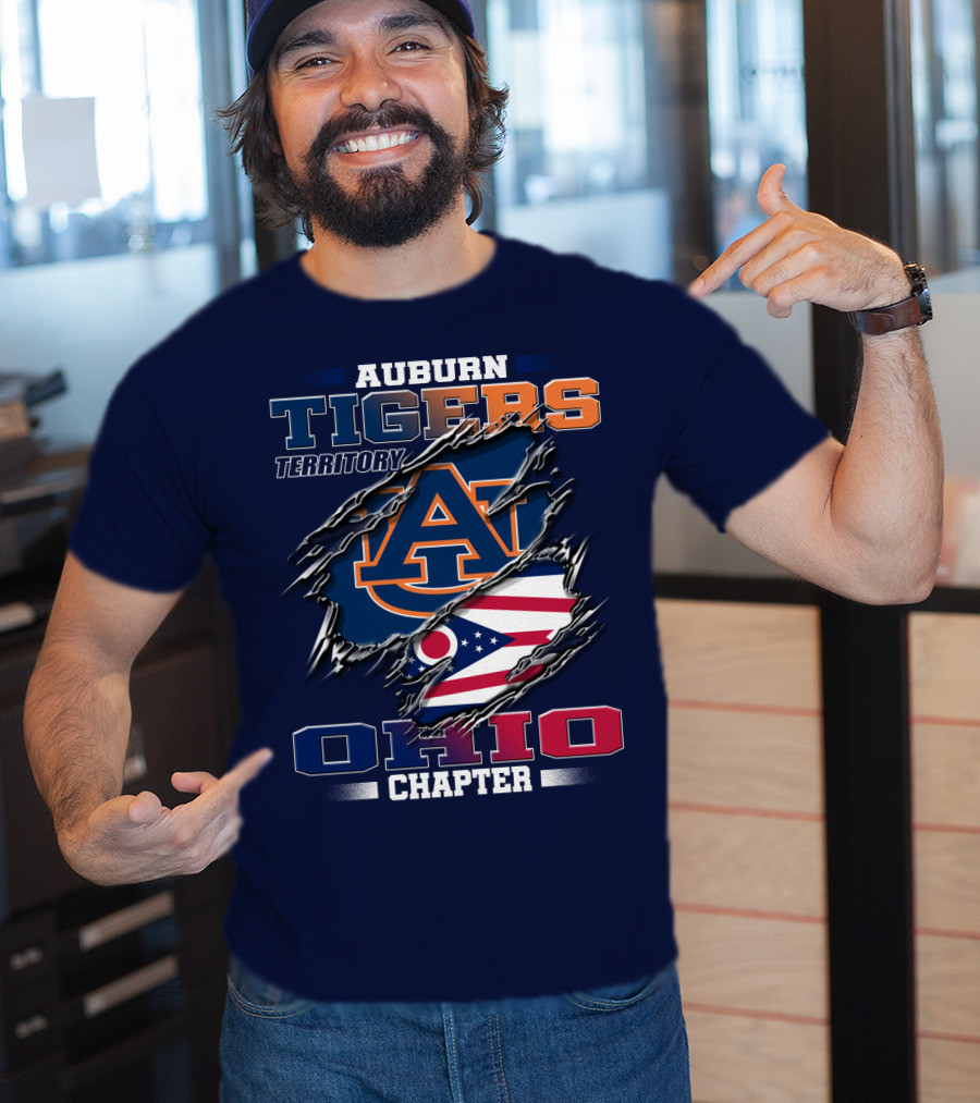 Auburn Tigers Territory Ohio Chapter T-Shirt