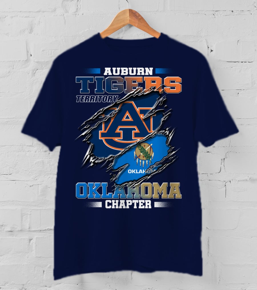 Auburn Tigers Territory Oklahoma Chapter T-Shirt