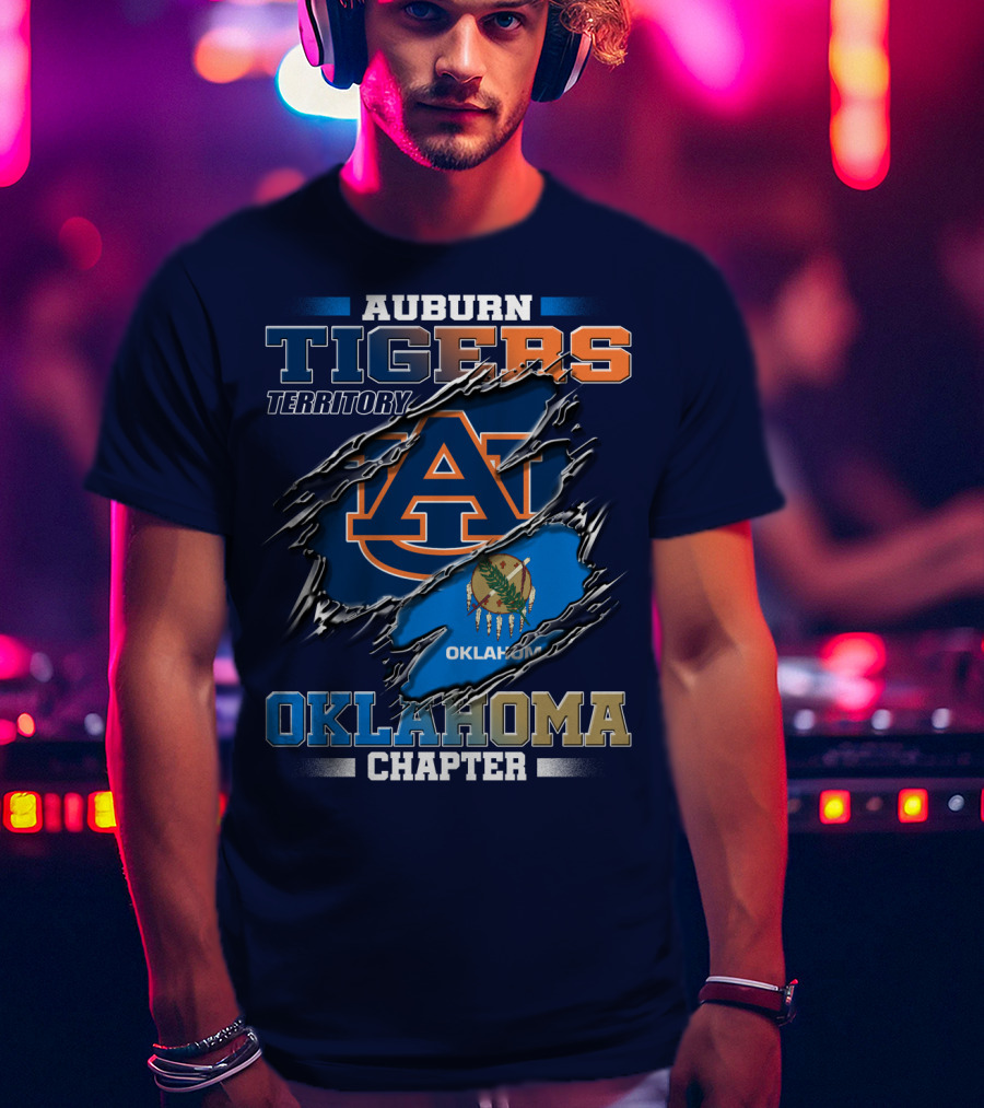 Auburn Tigers Territory Oklahoma Chapter T-Shirt