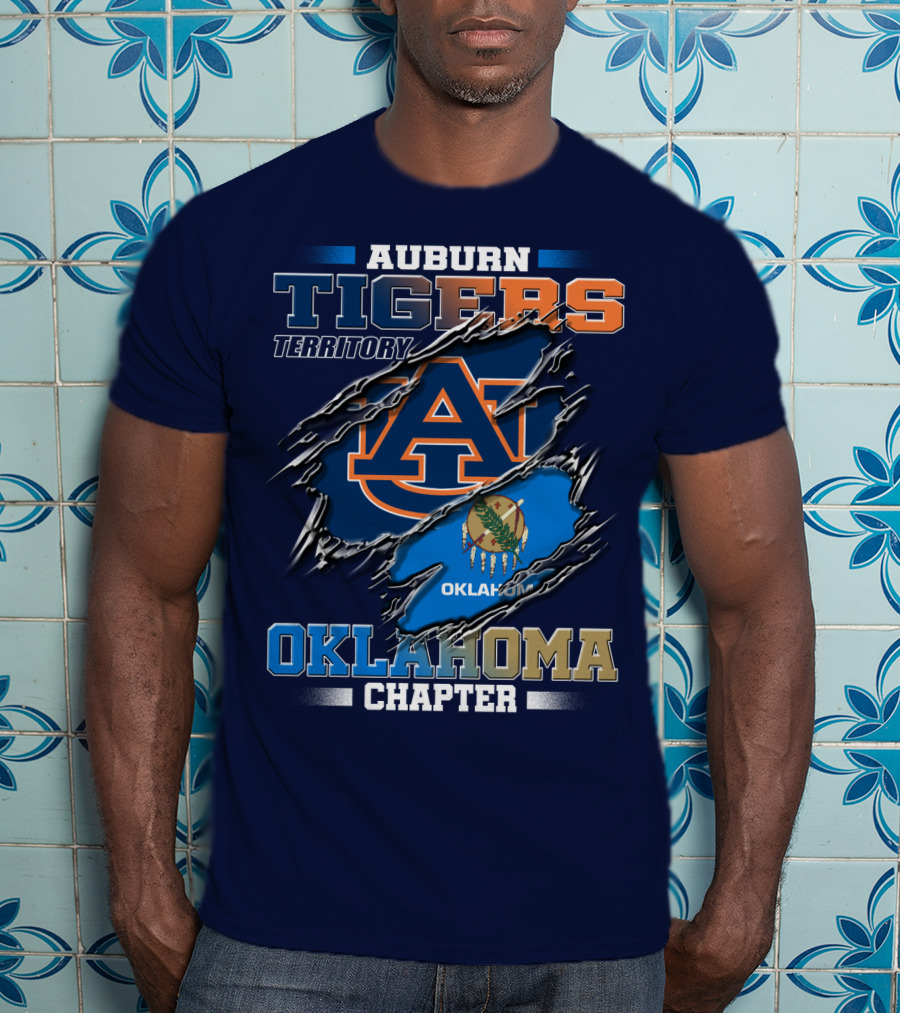 Auburn Tigers Territory Oklahoma Chapter T-Shirt