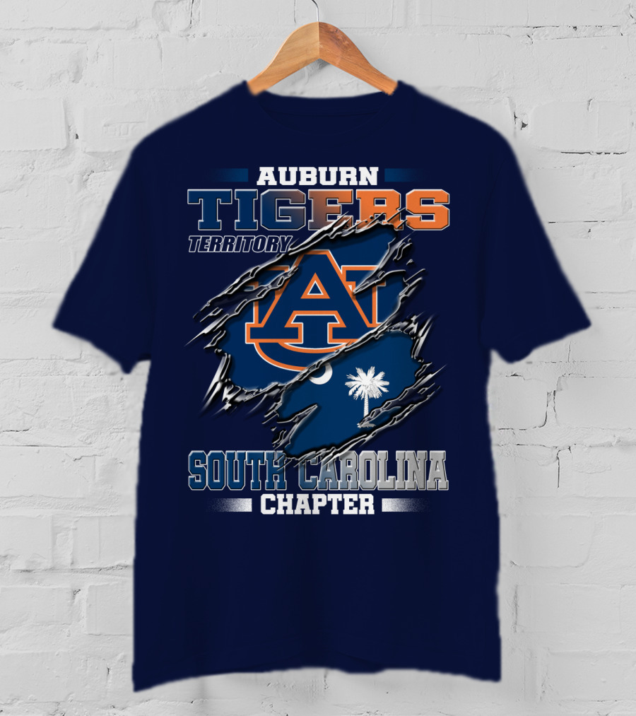 Auburn Tigers Territory South Carolina Chapter T-Shirt