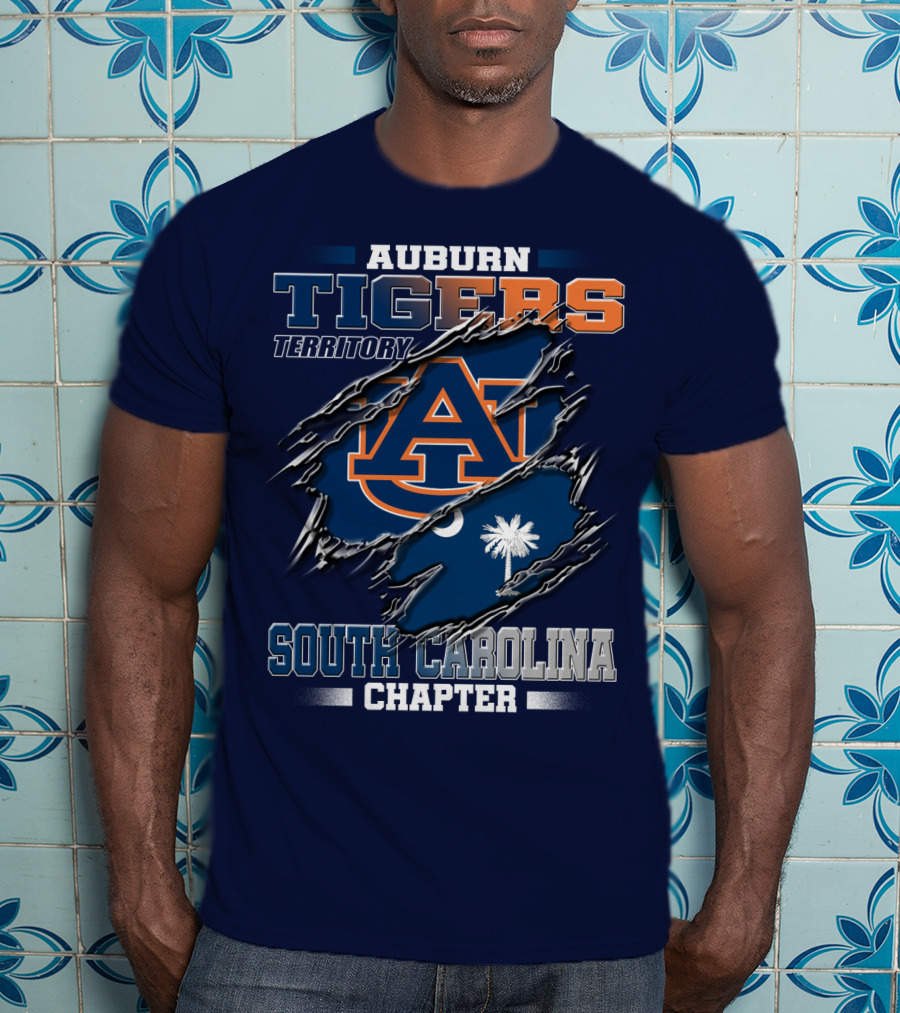 Auburn Tigers Territory South Carolina Chapter T-Shirt