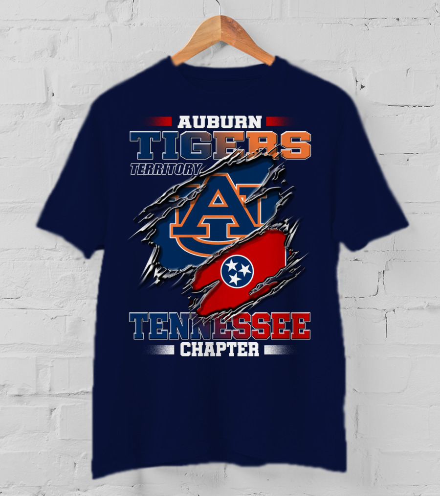Auburn Tigers Territory Tennessee Chapter T-Shirt