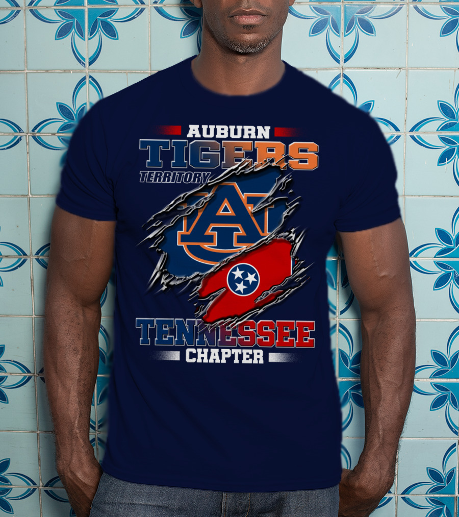 Auburn Tigers Territory Tennessee Chapter T-Shirt