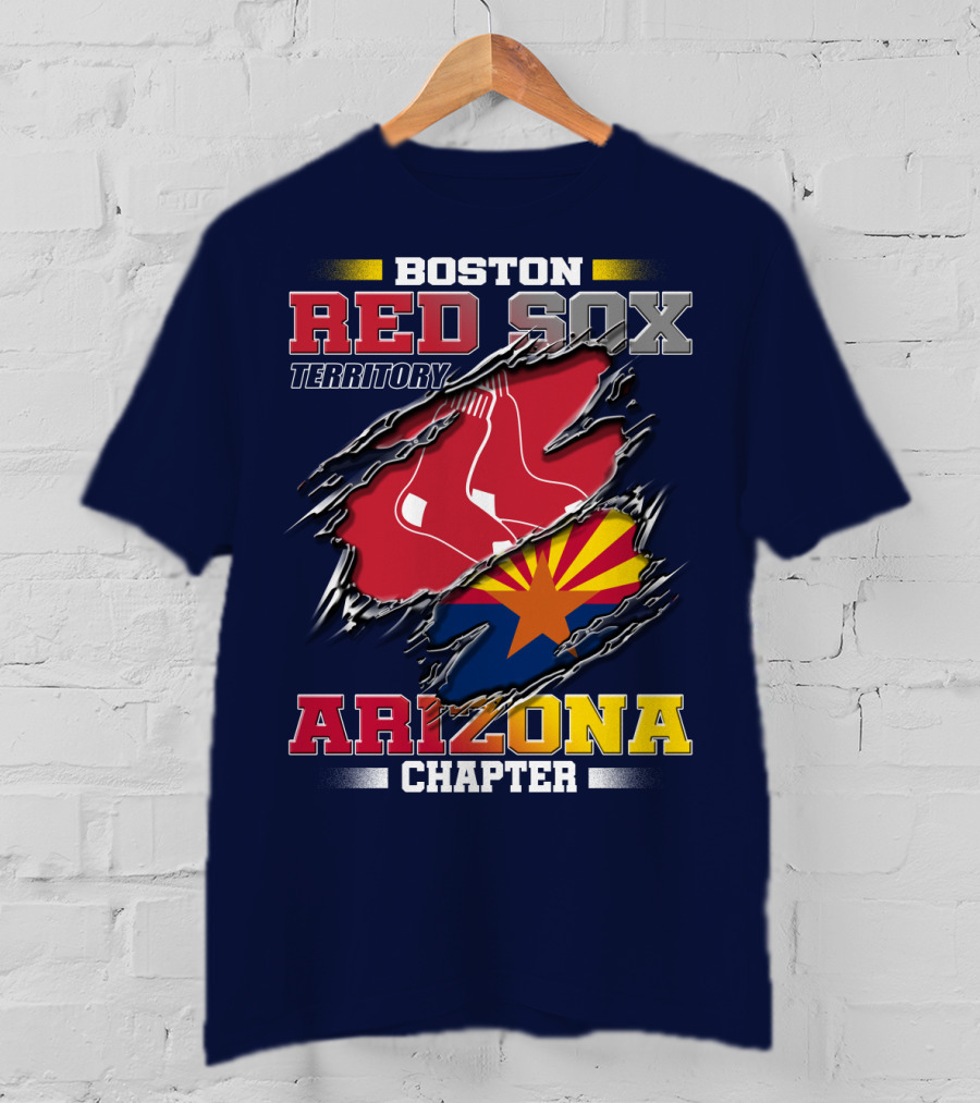 Boston Red Sox Territory Arizona Chapter T-Shirt