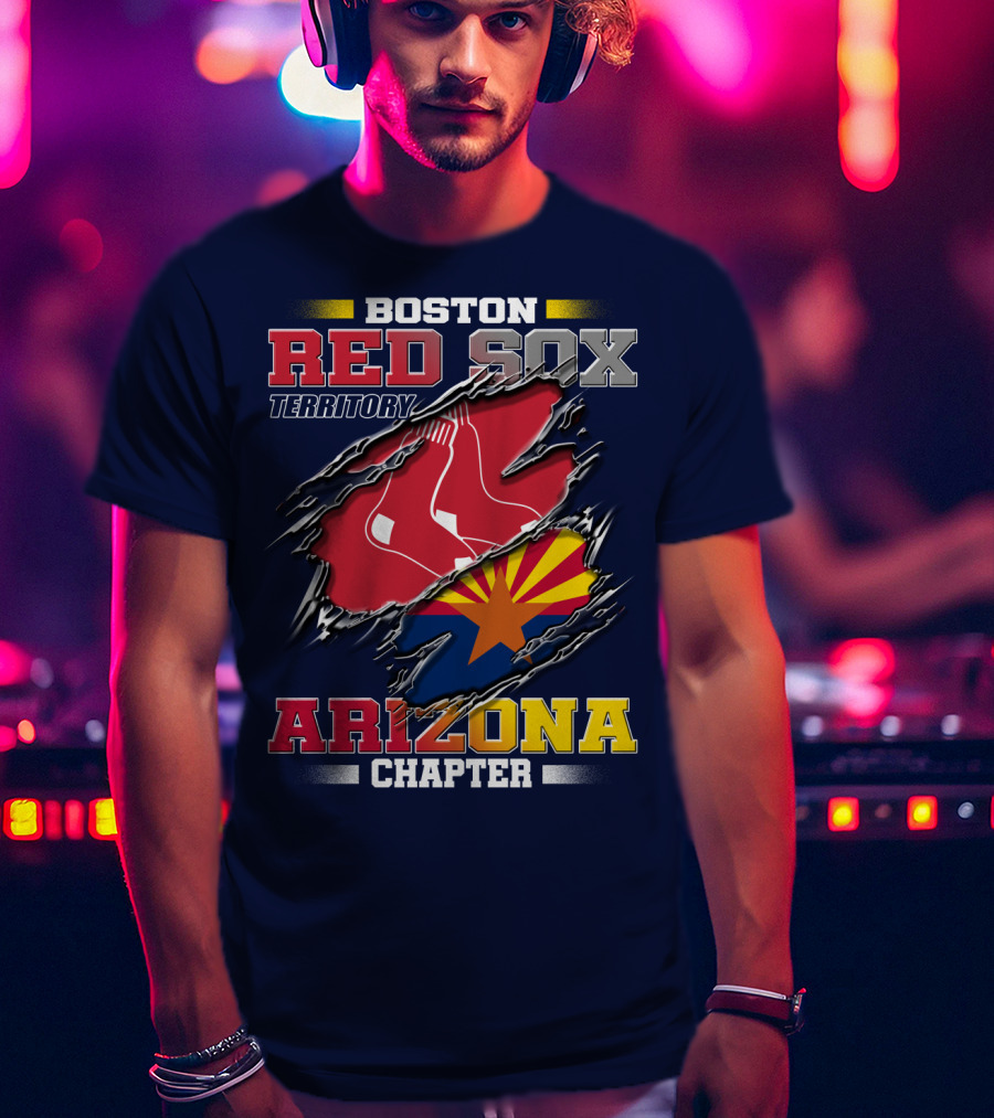 Boston Red Sox Territory Arizona Chapter T-Shirt
