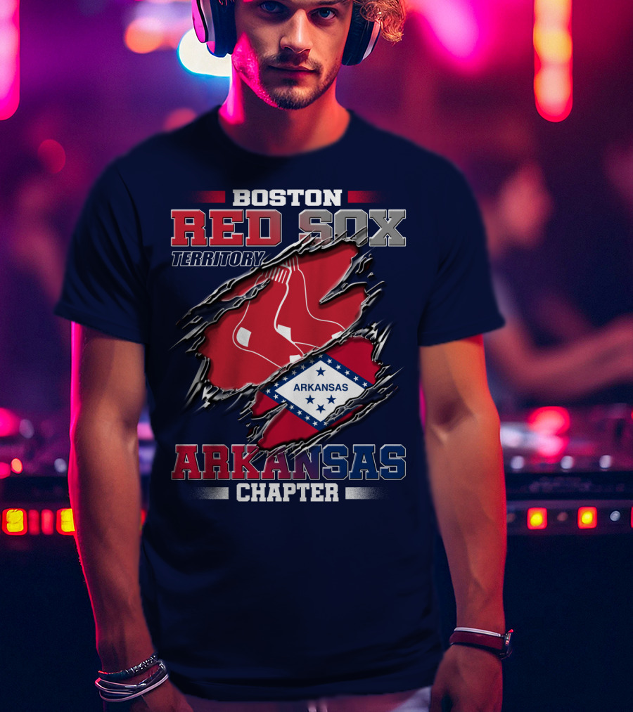 Boston Red Sox Territory Arkansas Chapter T-Shirt