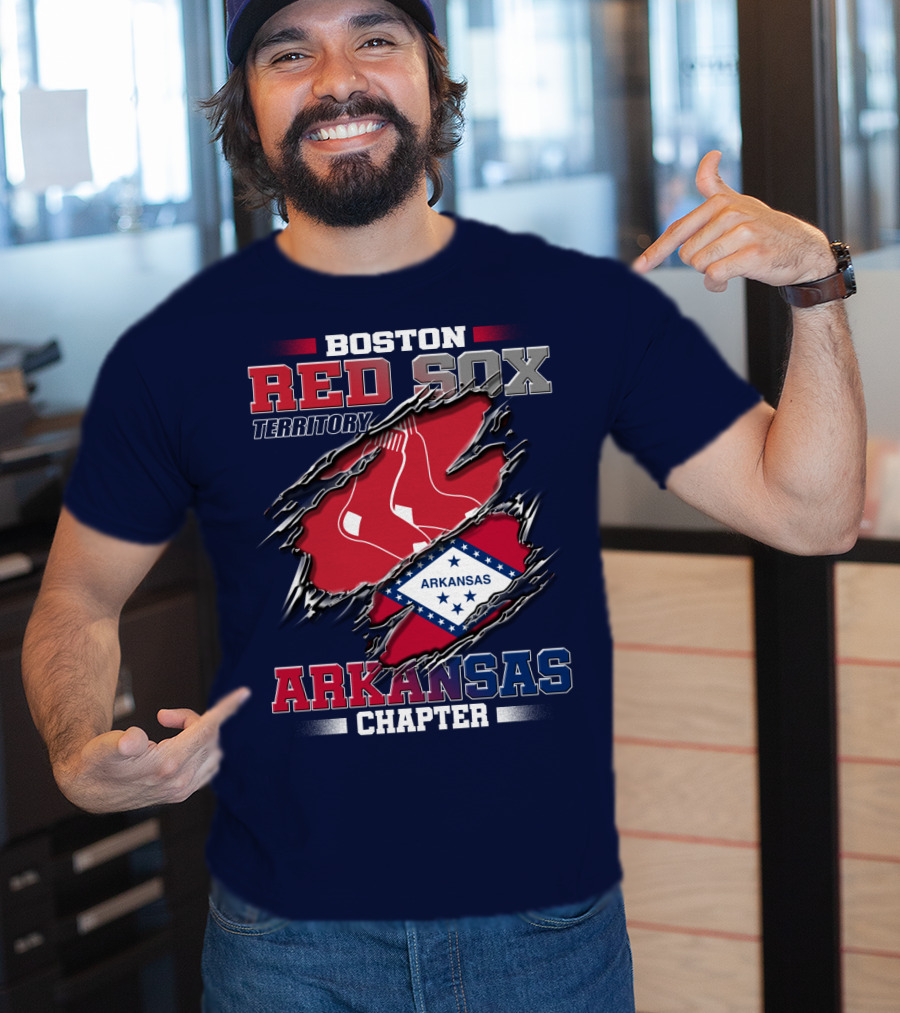 Boston Red Sox Territory Arkansas Chapter T-Shirt