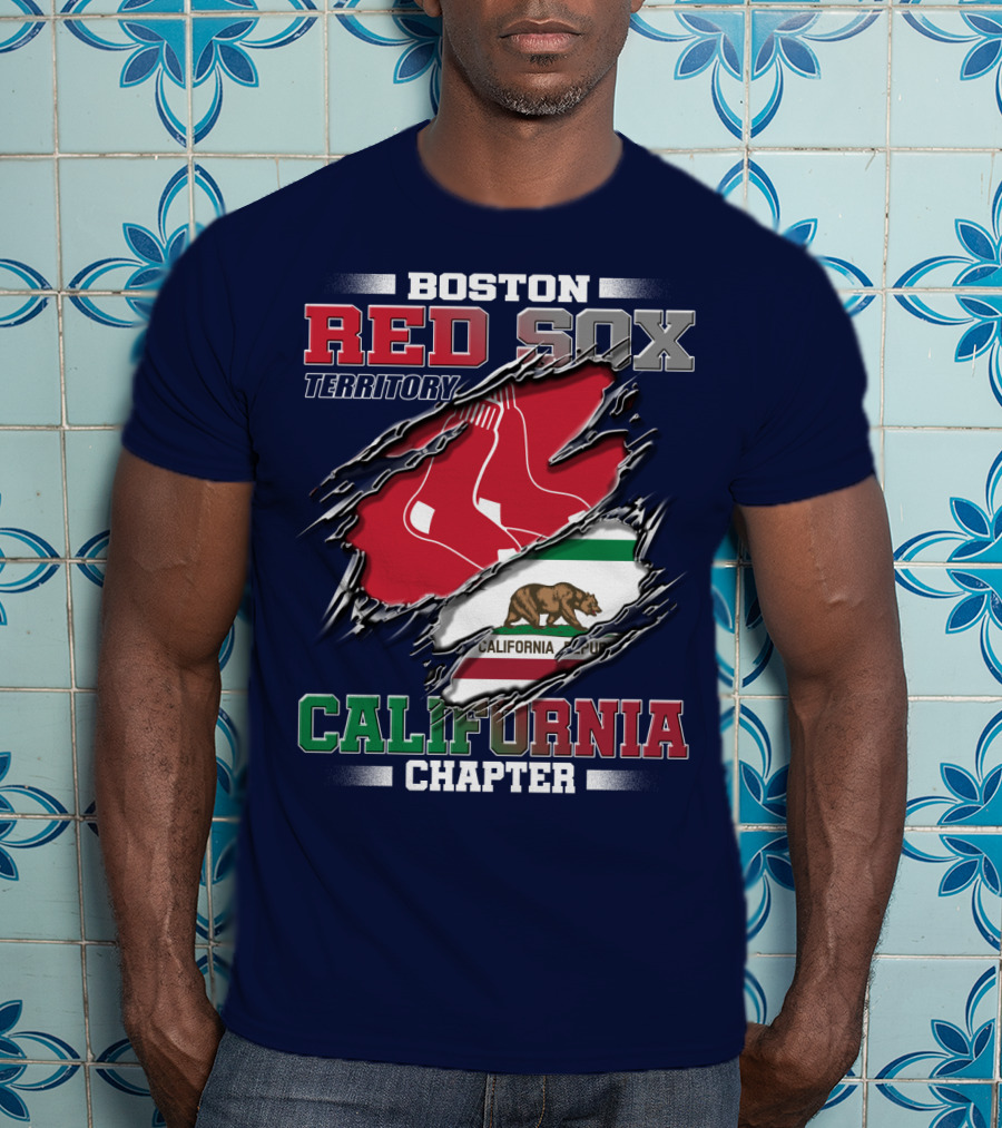 Boston Red Sox Territory California Chapter T-Shirt