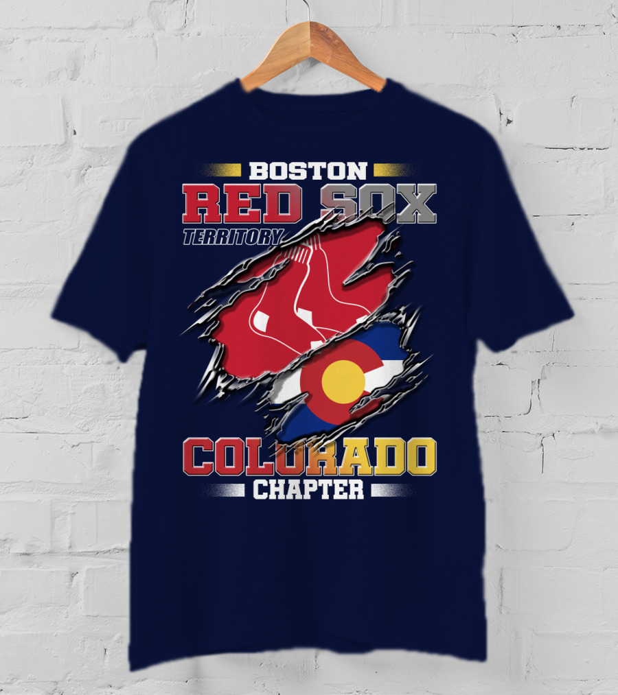 Boston Red Sox Territory Colorado Chapter T-Shirt