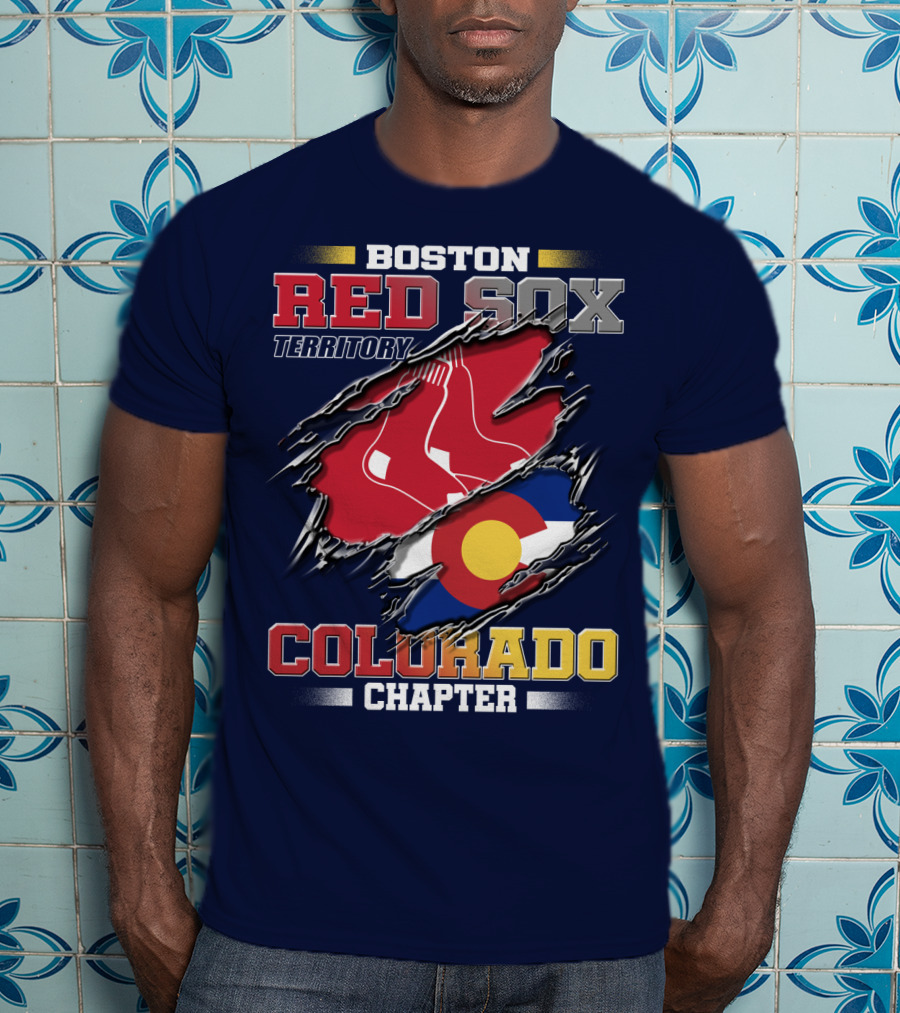 Boston Red Sox Territory Colorado Chapter T-Shirt