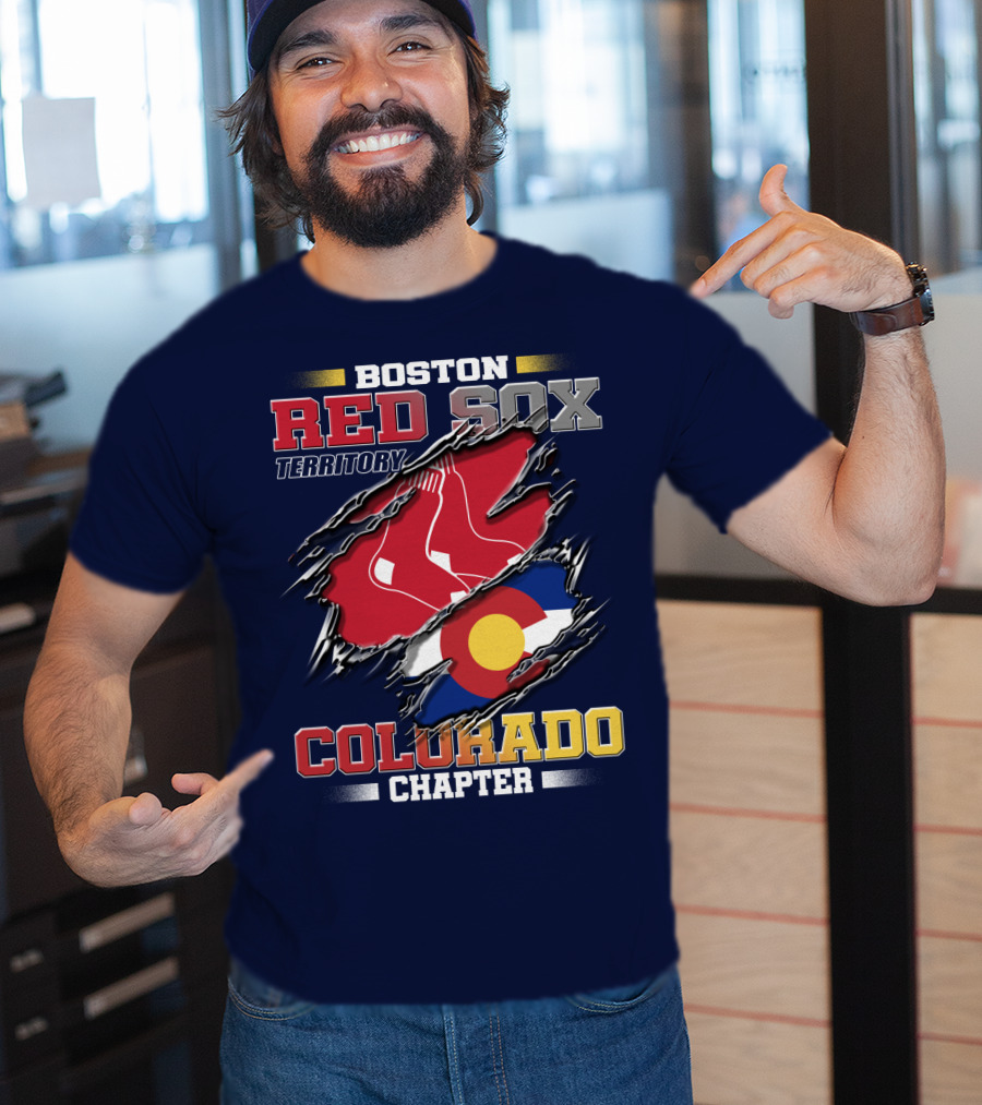 Boston Red Sox Territory Colorado Chapter T-Shirt