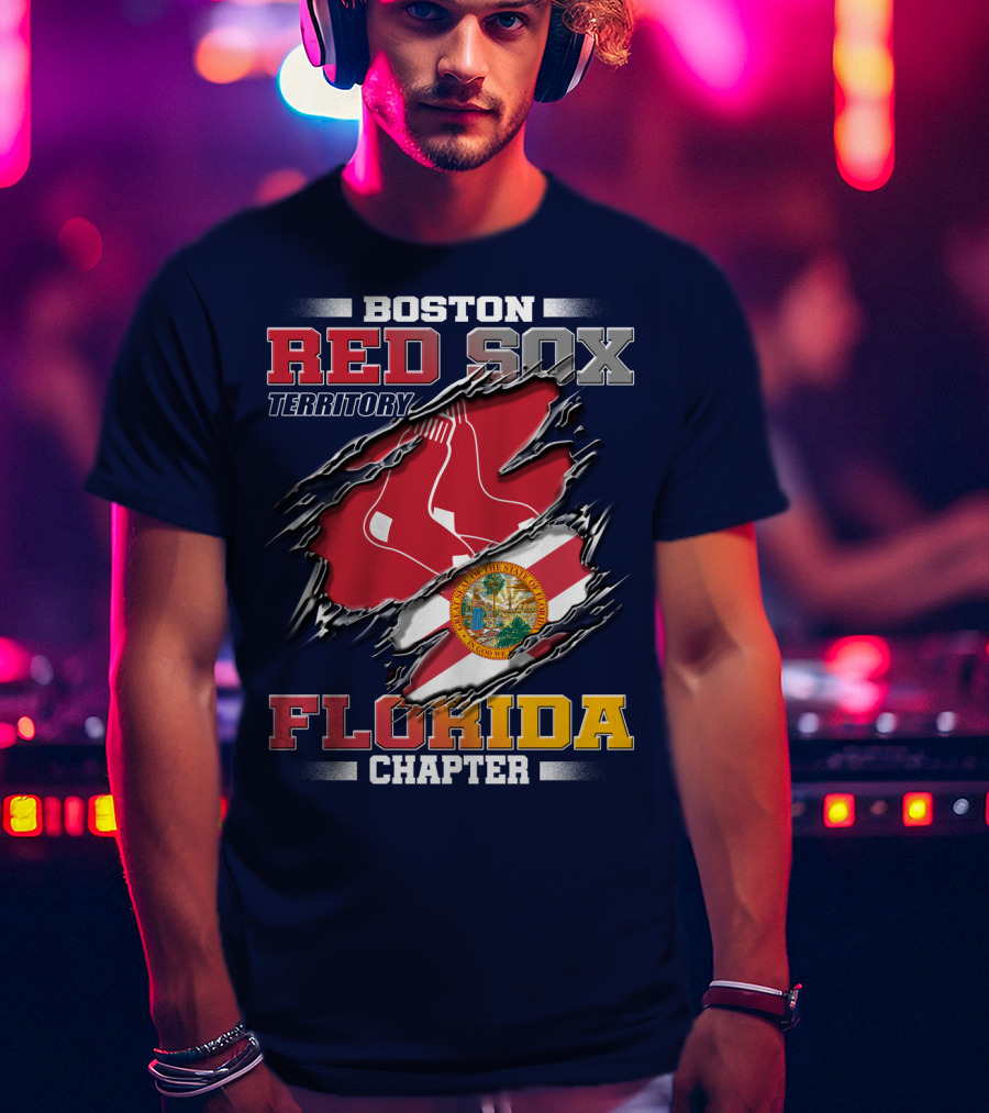 Boston Red Sox Territory Florida Chapter T-Shirt