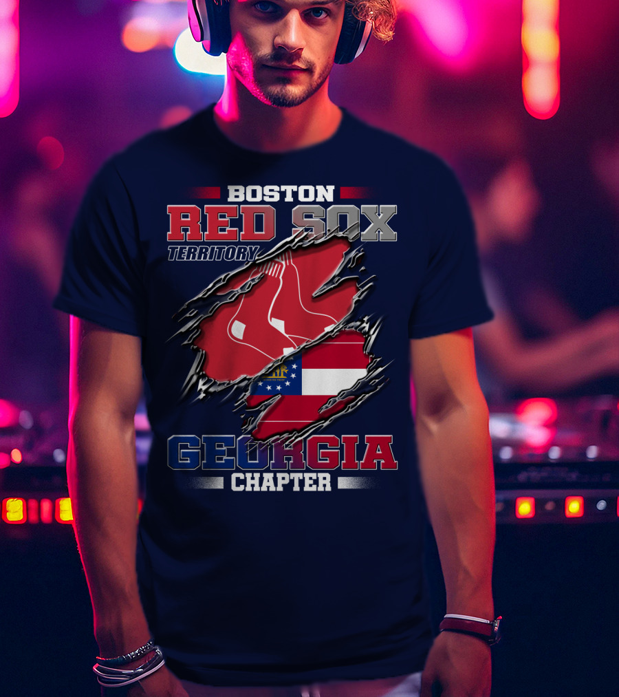 Boston Red Sox Territory Georgia Chapter T-Shirt