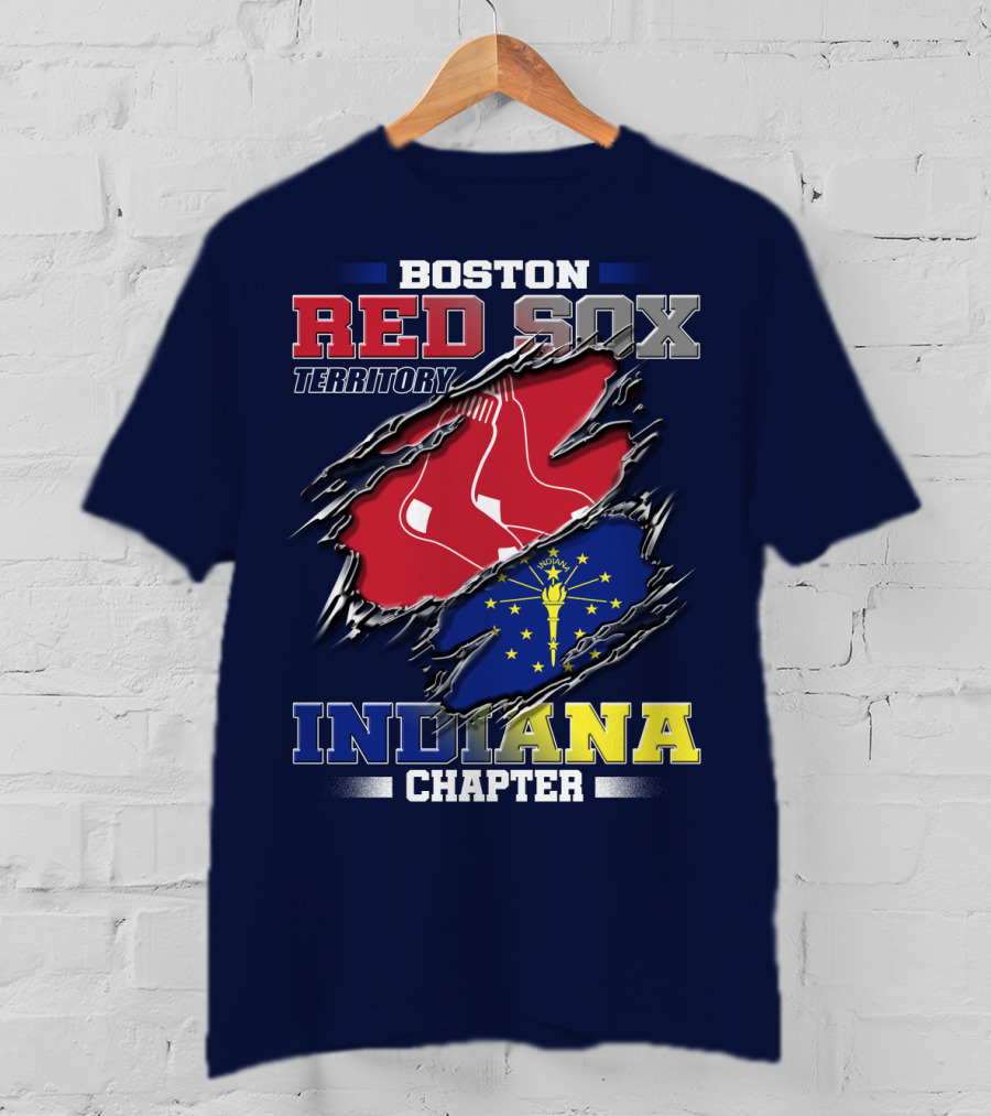 Boston Red Sox Territory Indiana Chapter T-Shirt