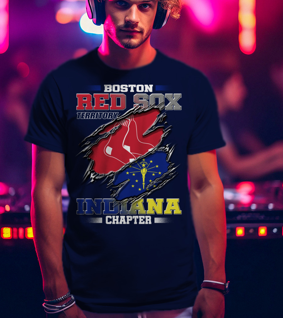 Boston Red Sox Territory Indiana Chapter T-Shirt