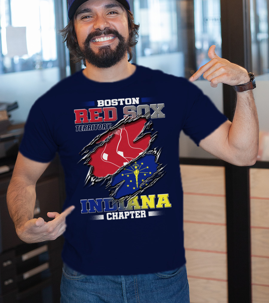 Boston Red Sox Territory Indiana Chapter T-Shirt