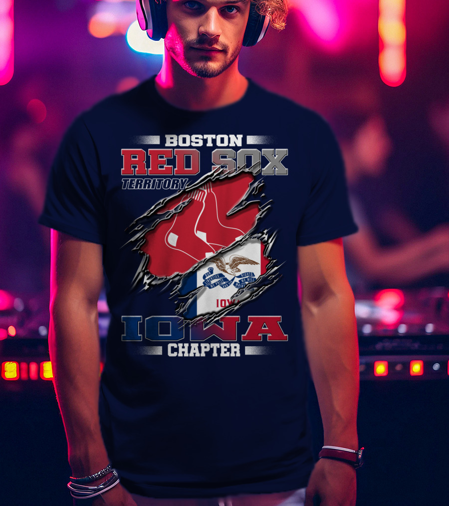 Boston Red Sox Territory Iowa Chapter T-Shirt