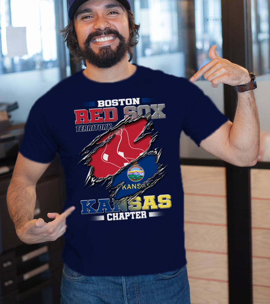 Boston Red Sox Territory Kansas Chapter T-Shirt