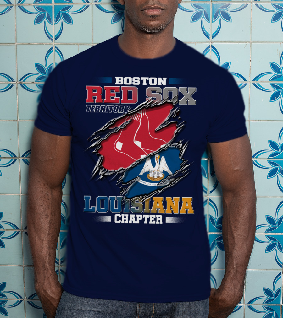 Boston Red Sox Territory Louisiana Chapter T-Shirt