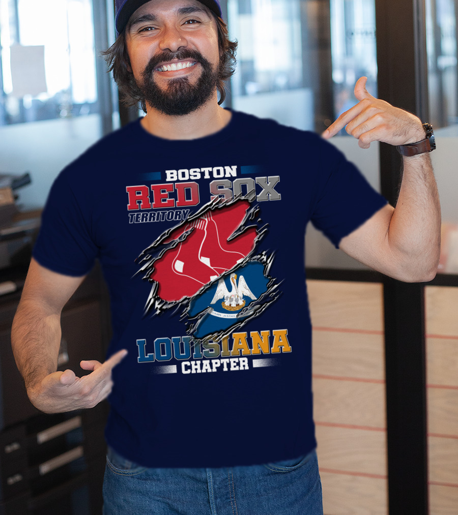 Boston Red Sox Territory Louisiana Chapter T-Shirt