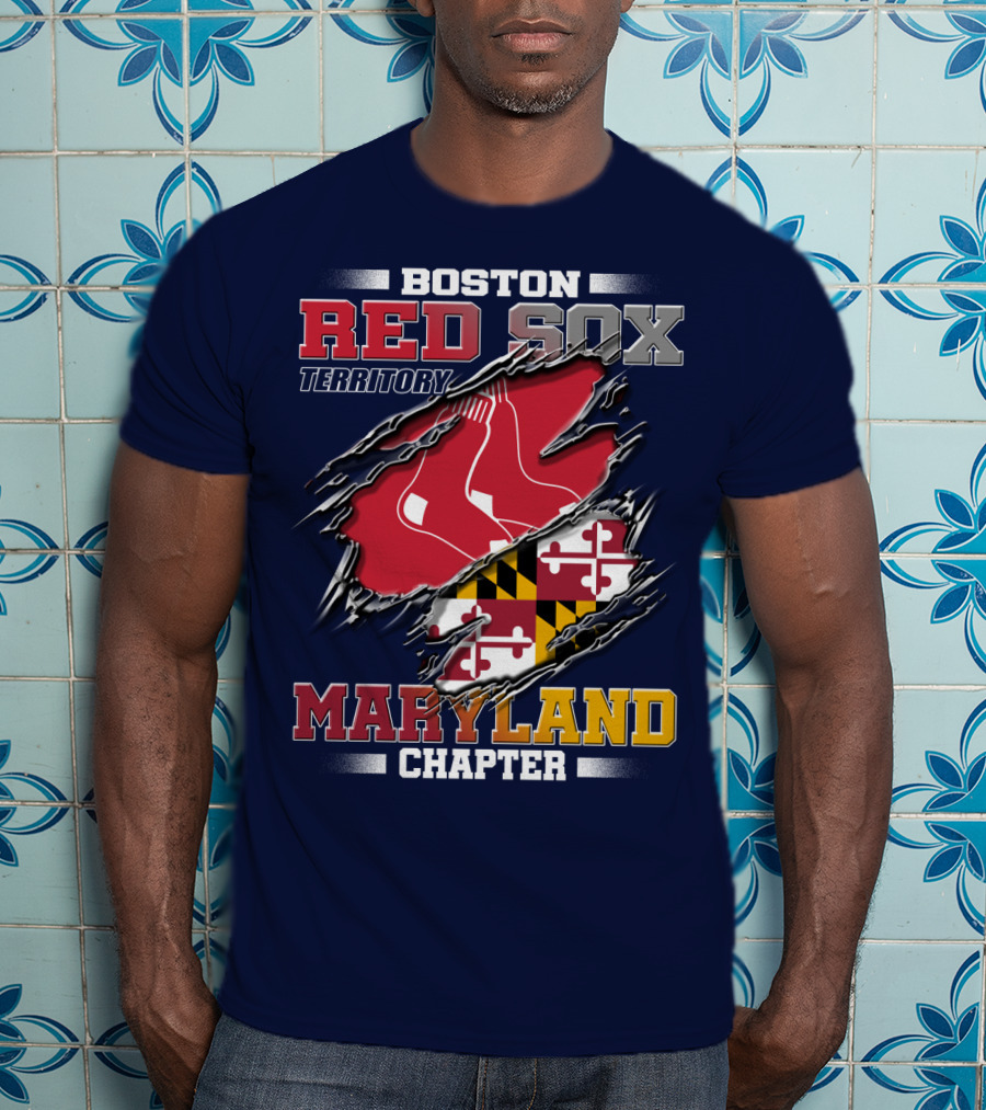 Boston Red Sox Territory Maryland Chapter T-Shirt