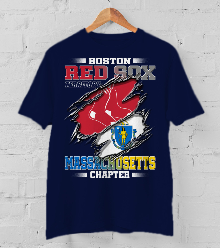 Boston Red Sox Territory Massachusetts Chapter T-Shirt