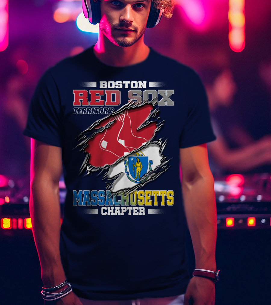 Boston Red Sox Territory Massachusetts Chapter T-Shirt