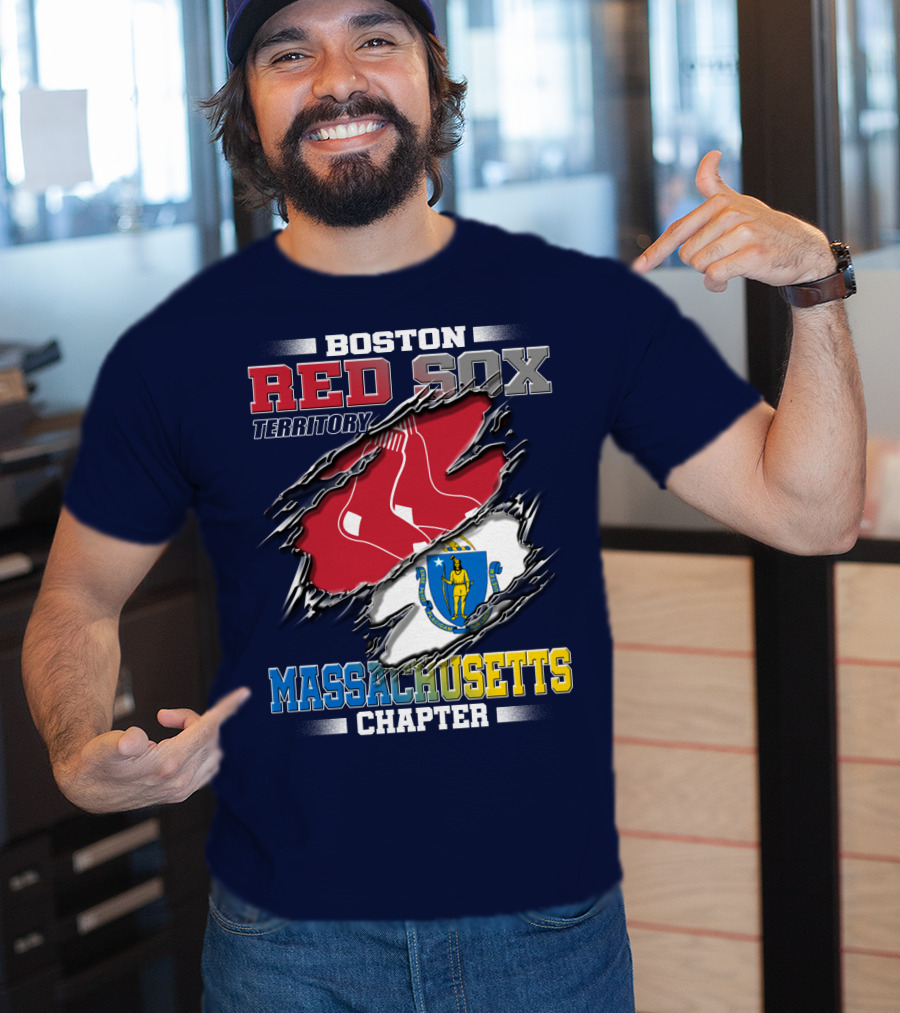 Boston Red Sox Territory Massachusetts Chapter T-Shirt