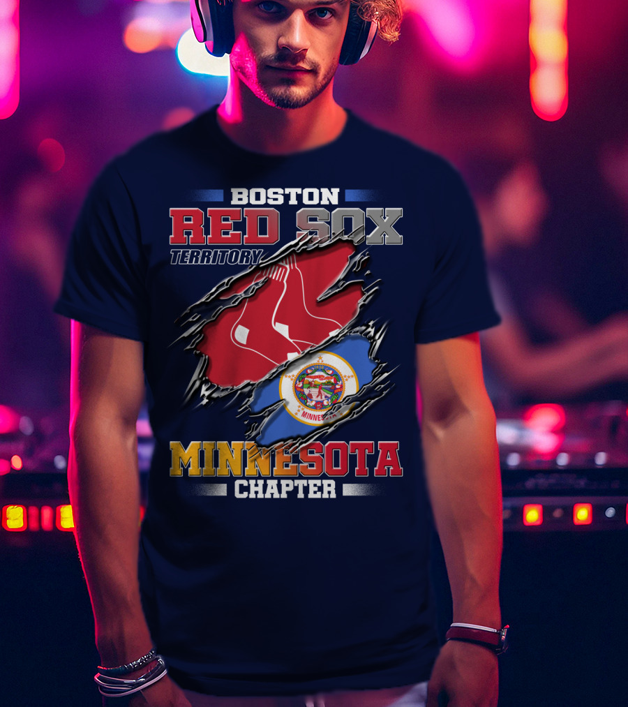 Boston Red Sox Territory Minnesota Chapter T-Shirt