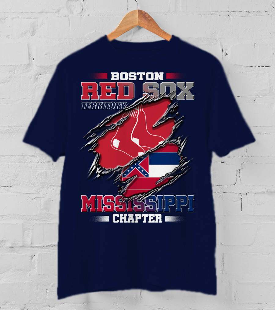 Boston Red Sox Territory Mississippi Chapter T-Shirt
