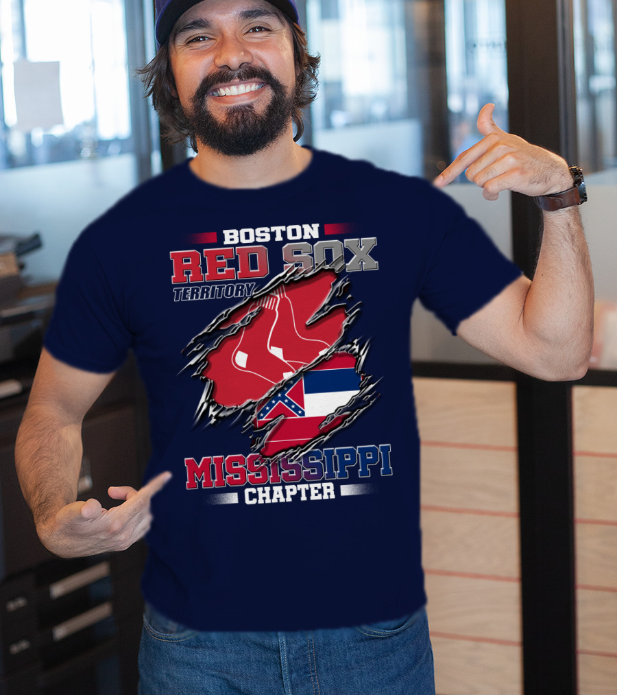 Boston Red Sox Territory Mississippi Chapter T-Shirt