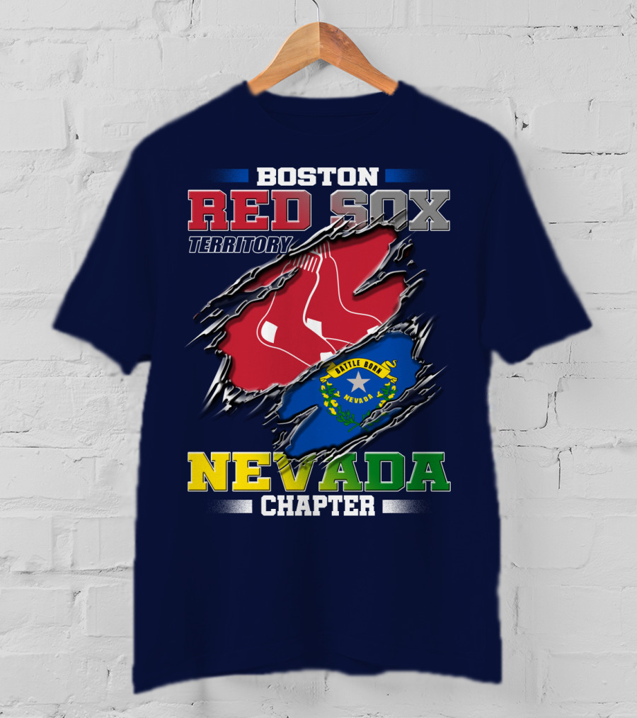 Boston Red Sox Territory Nevada Chapter T-Shirt