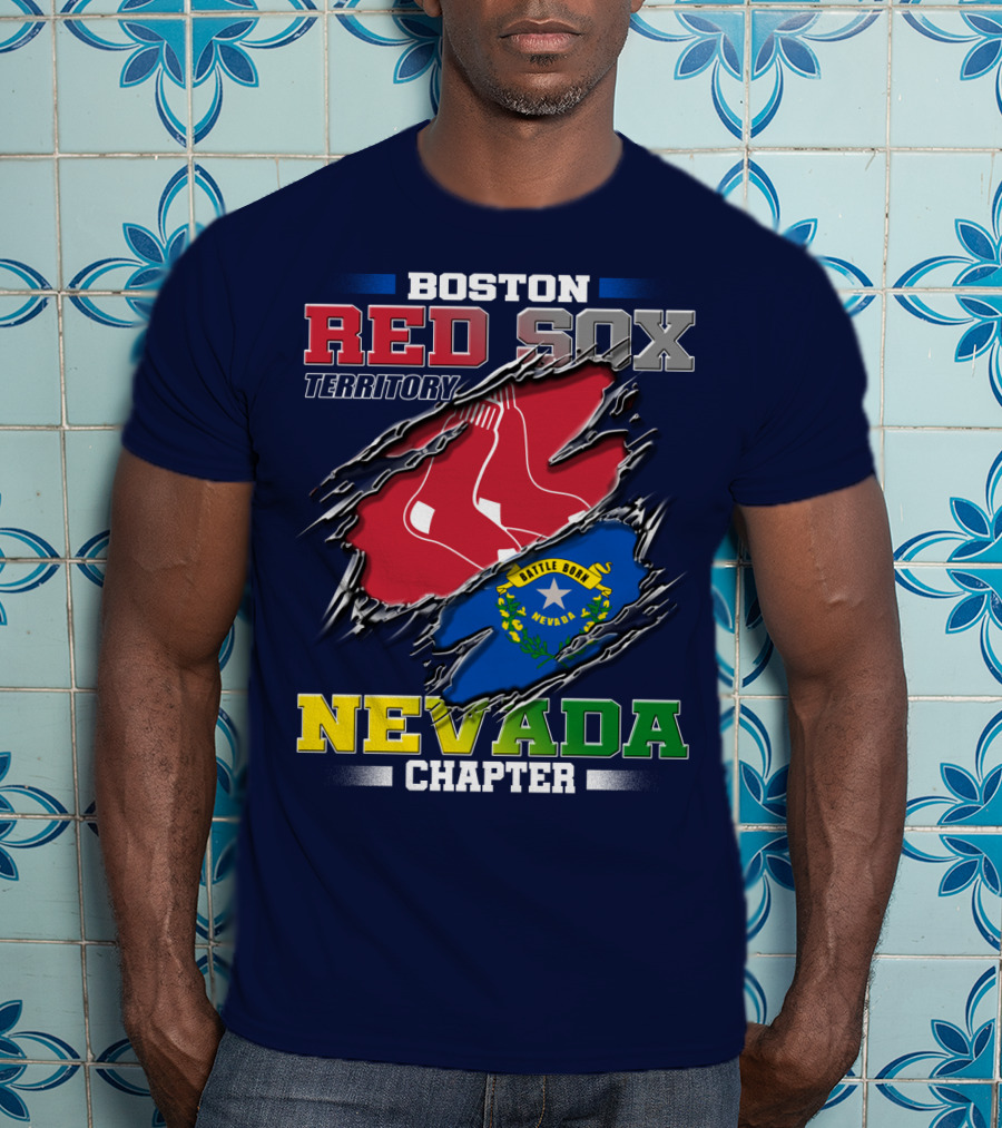 Boston Red Sox Territory Nevada Chapter T-Shirt