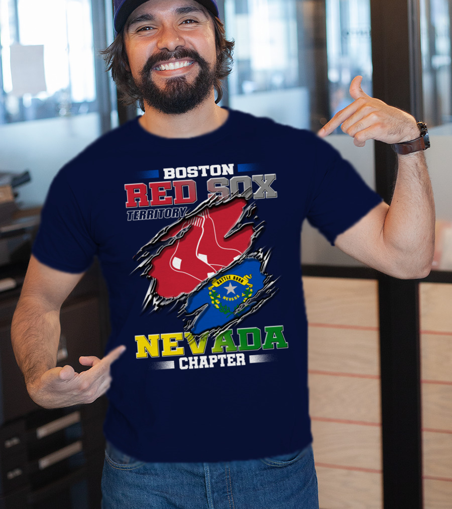 Boston Red Sox Territory Nevada Chapter T-Shirt