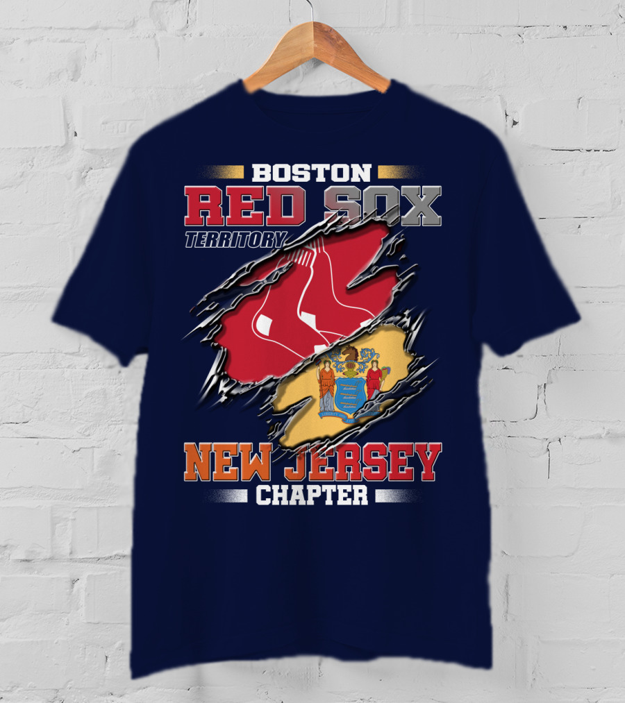 Boston Red Sox Territory New Jersey Chapter T-Shirt