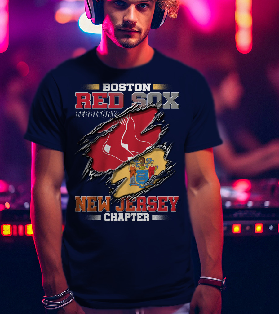 Boston Red Sox Territory New Jersey Chapter T-Shirt