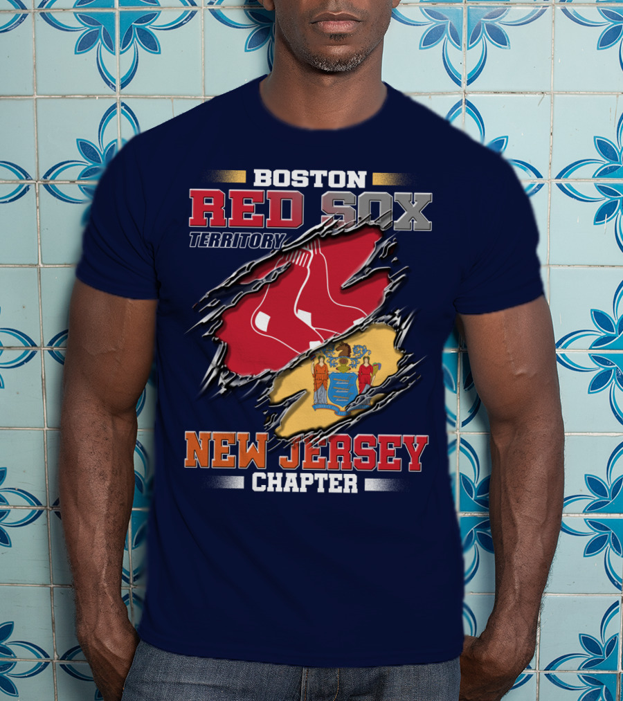 Boston Red Sox Territory New Jersey Chapter T-Shirt