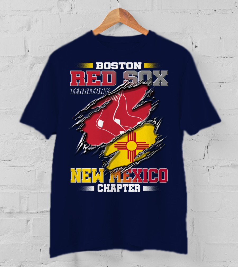 Boston Red Sox Territory New Mexico Chapter T-Shirt