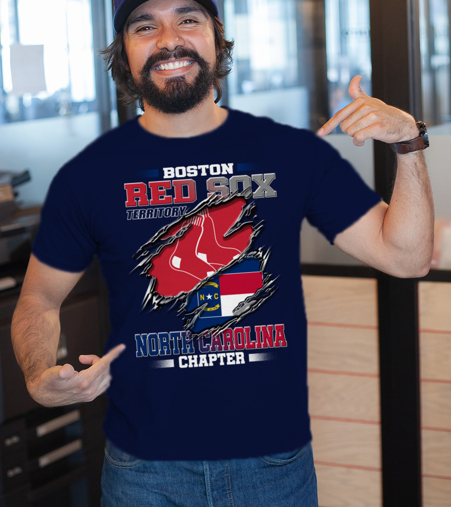 Boston Red Sox Territory North Carolina Chapter T-Shirt