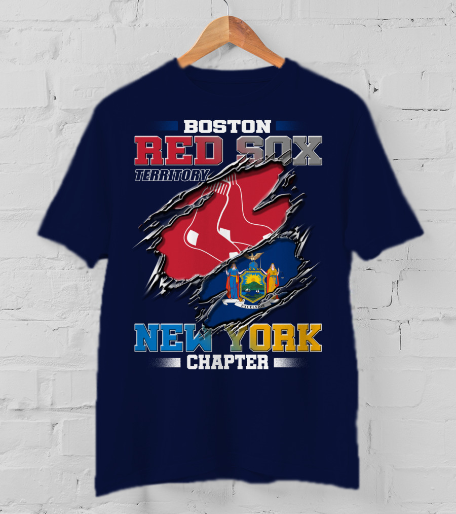 Boston Red Sox Territory New York Chapter T-Shirt