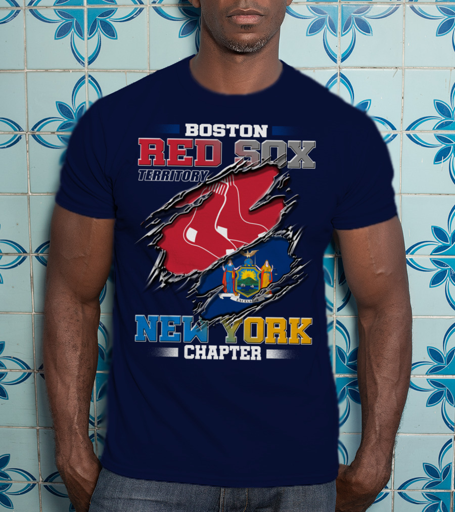 Boston Red Sox Territory New York Chapter T-Shirt