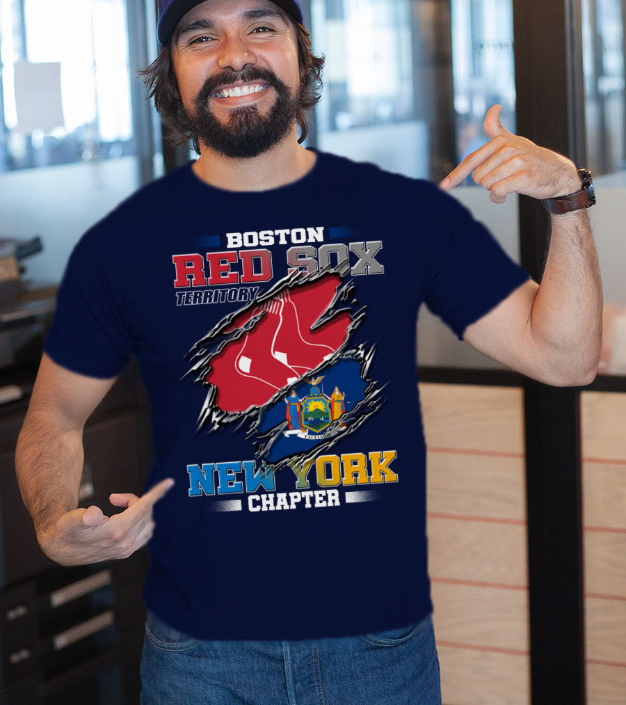 Boston Red Sox Territory New York Chapter T-Shirt