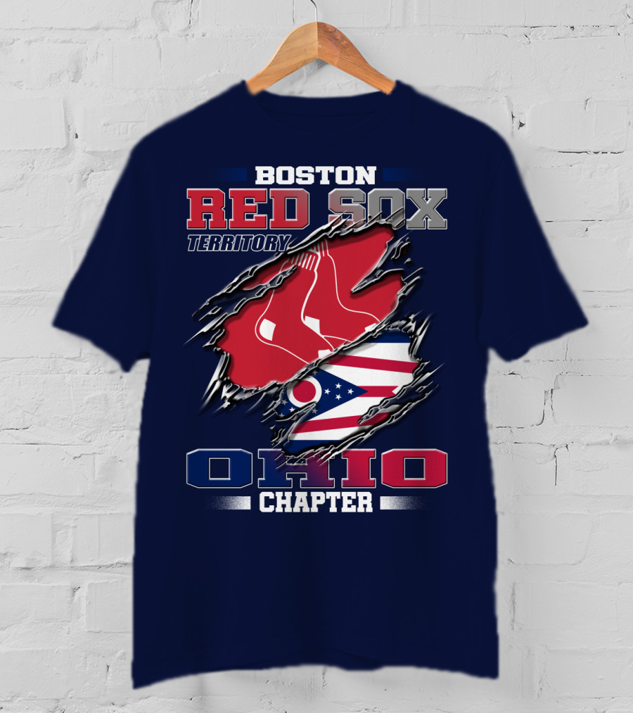Boston Red Sox Territory Ohio Chapter T-Shirt